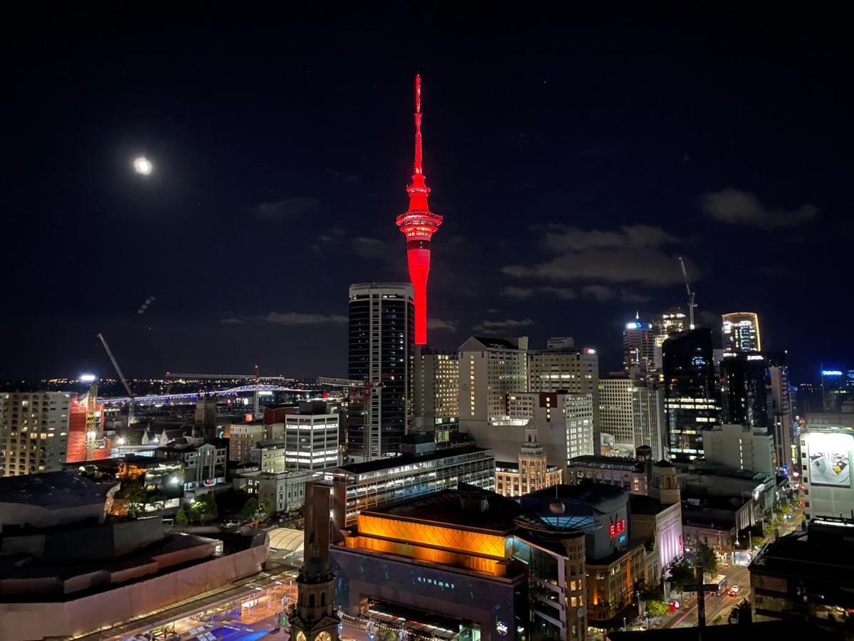 Amazing Views 2 Bedroom Apt In Auckland Cbd Exterior foto